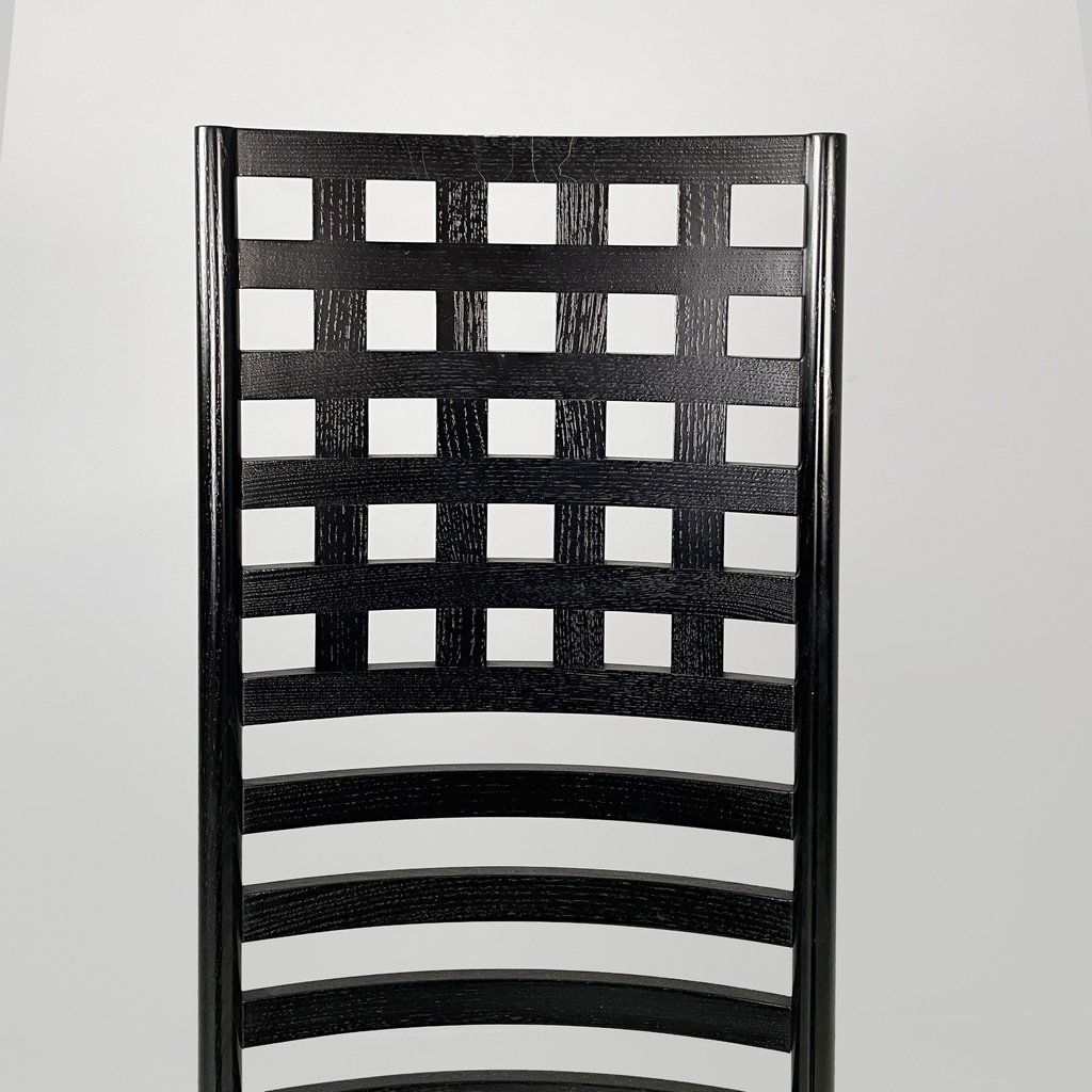 Sedie Hill House di Charles Rennie Mackintosh per Cassina, 1980 ca.