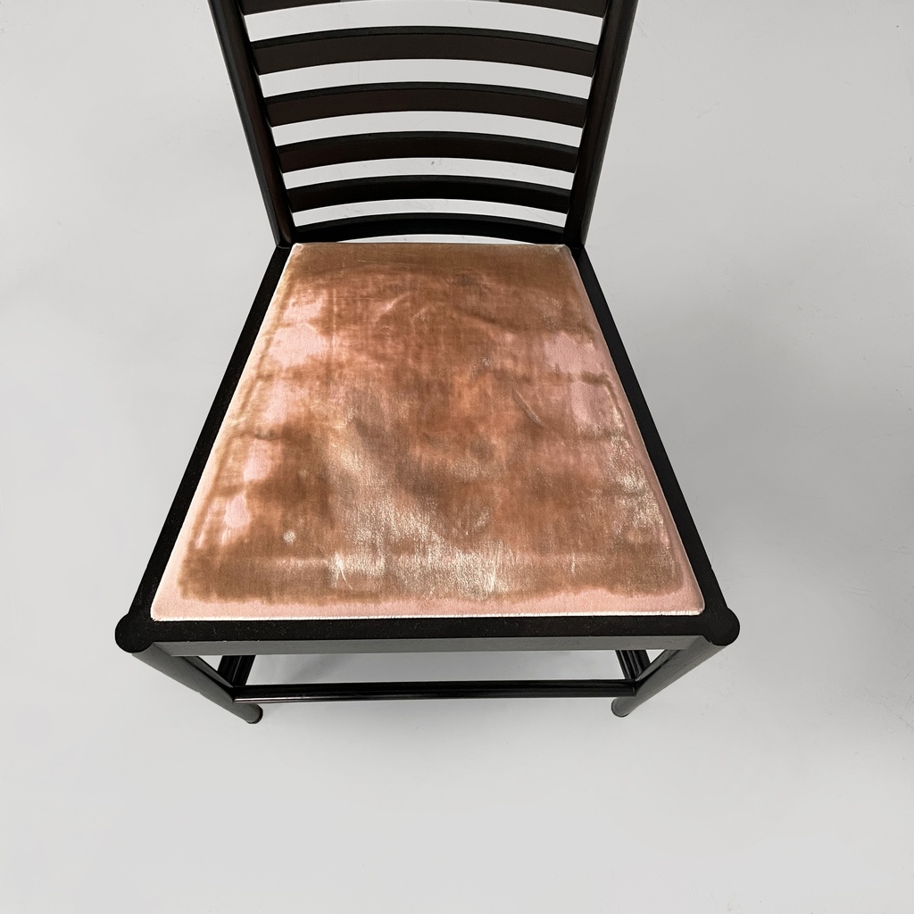 Sedie Hill House di Charles Rennie Mackintosh per Cassina, 1980 ca.