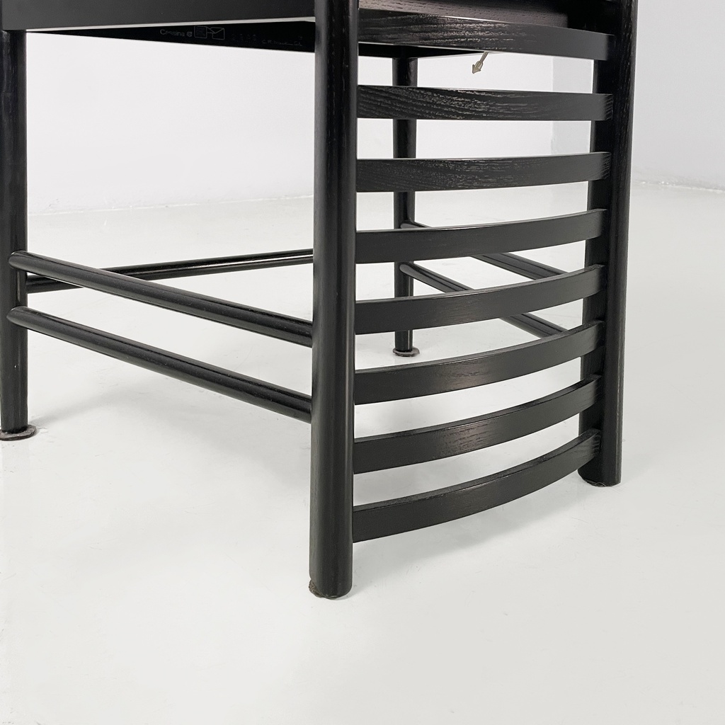Sedie Hill House di Charles Rennie Mackintosh per Cassina, 1980 ca.