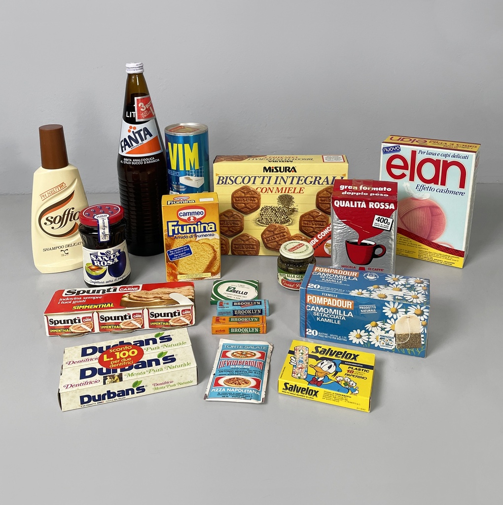 Spesa alimentare italiana, 1980 ca.