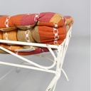 Sgabelli in ferro bianco, 1960 ca.