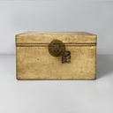 Scatola in legno e carta, 1950 ca.