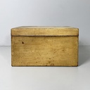 Scatola in legno e carta, 1950 ca.