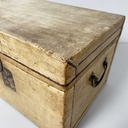 Scatola in legno e carta, 1950 ca.