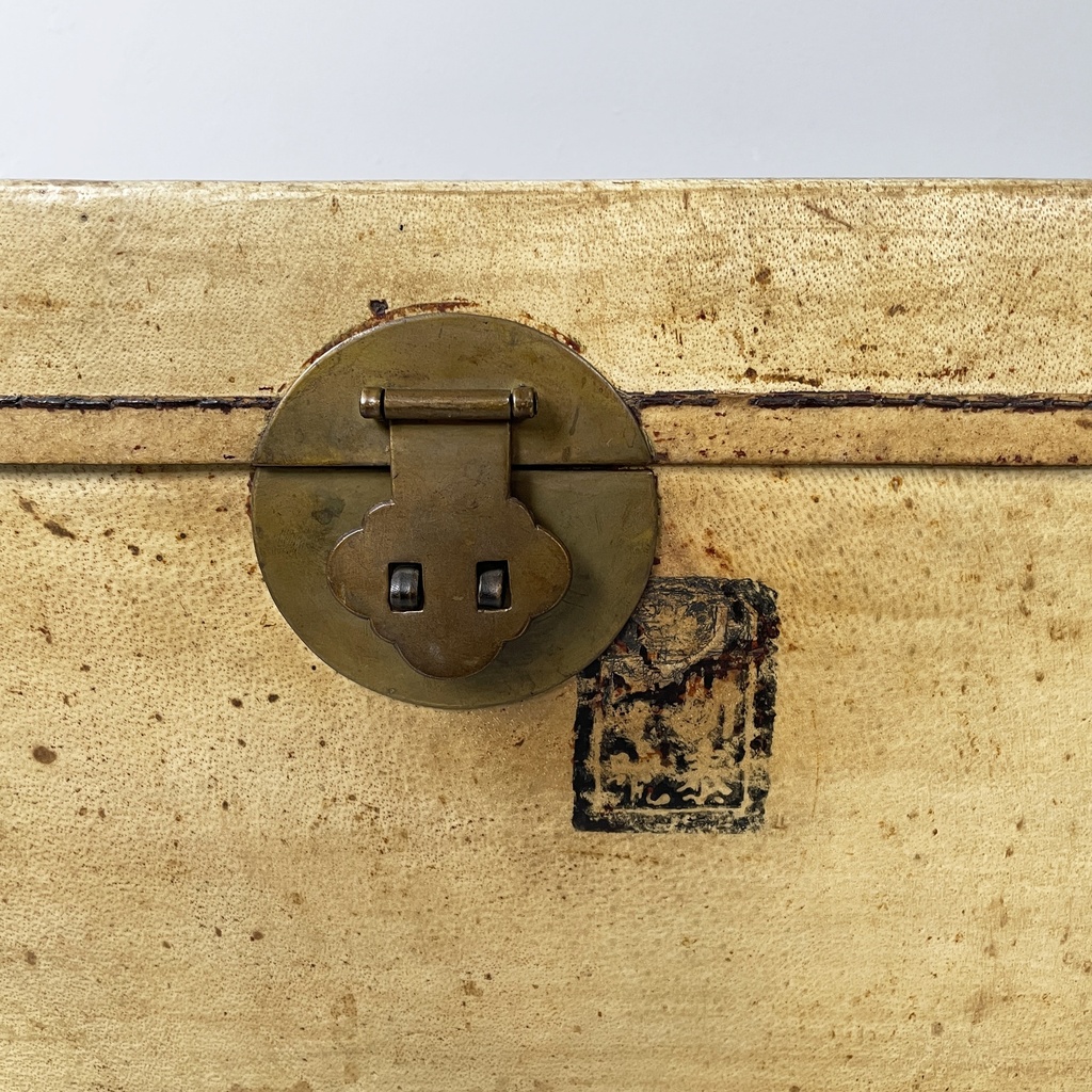 Scatola in legno e carta, 1950 ca.