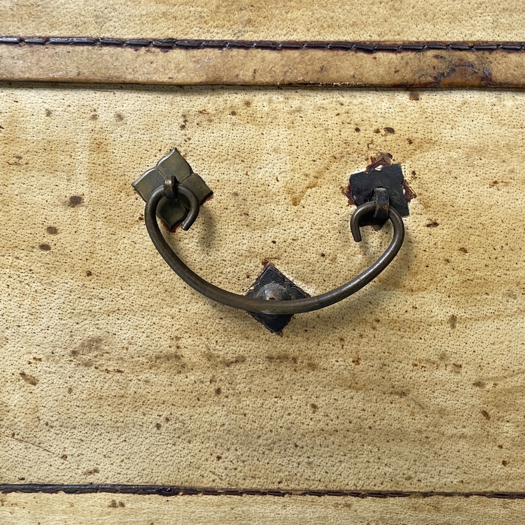 Scatola in legno e carta, 1950 ca.