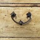 Scatola in legno e carta, 1950 ca.