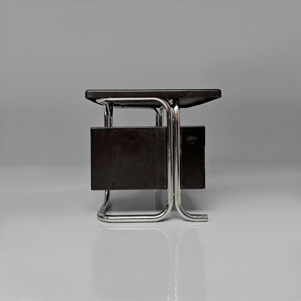 Scrivania in metallo e plastica di 2 INN, 1970 ca.