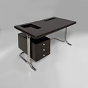 Scrivania in metallo e plastica di 2 INN, 1970 ca.