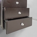 Scrivania in metallo e plastica di 2 INN, 1970 ca.