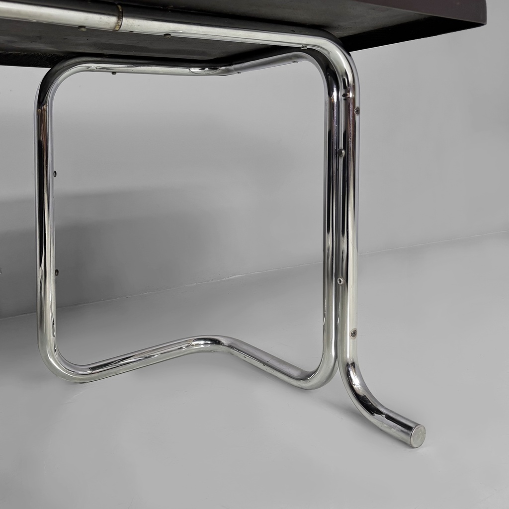 Scrivania in metallo e plastica di 2 INN, 1970 ca.