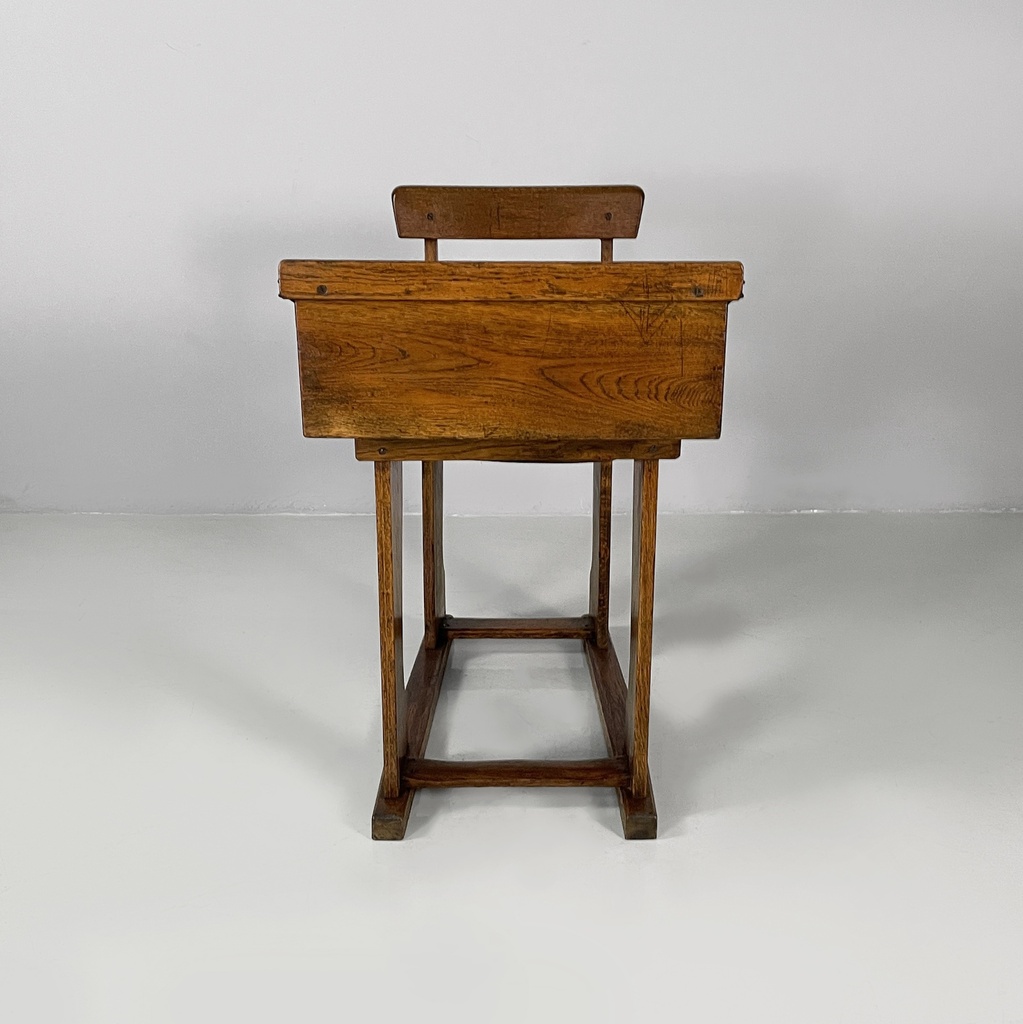 Banco di scuola in legno, 1930 ca.