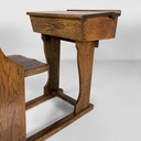 Banco di scuola in legno, 1930 ca.