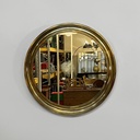 Specchio da parete in ottone, 1950 ca.