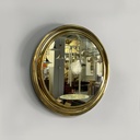 Specchio da parete in ottone, 1950 ca.