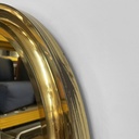 Specchio da parete in ottone, 1950 ca.