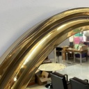 Specchio da parete in ottone, 1950 ca.