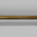 Tavoli da pranzo in legno e ottone, 1930 ca.