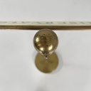 Cartello in ottone, 1980s