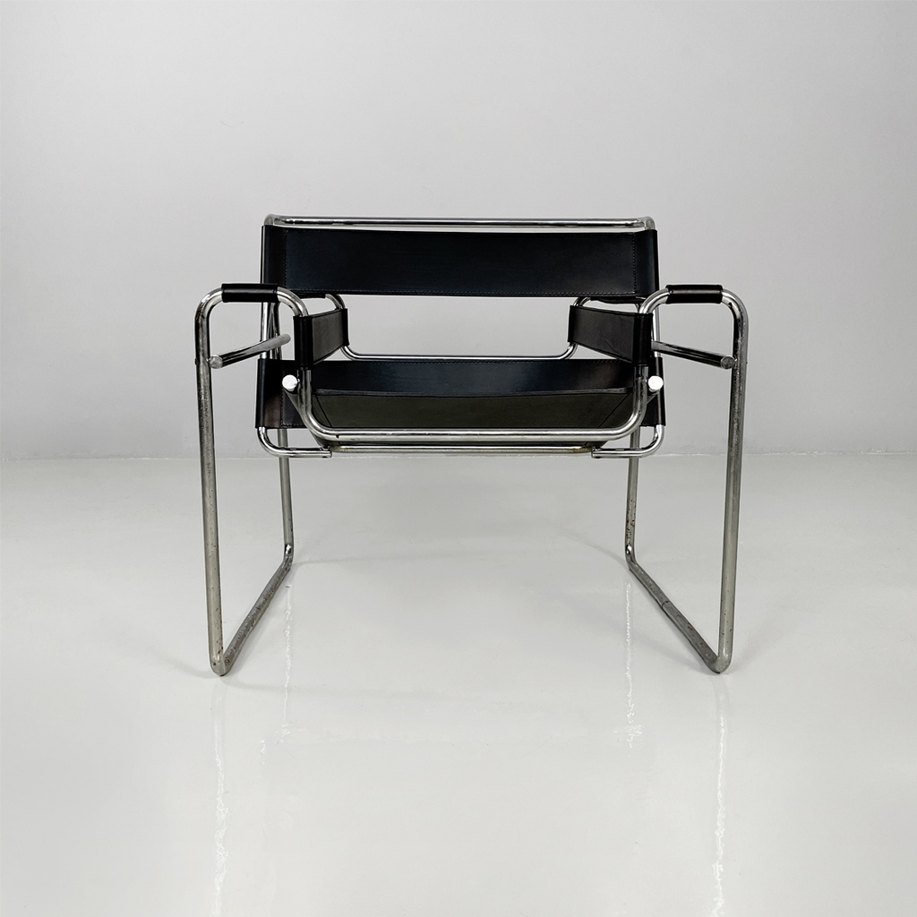 Poltrona Wassily di Marcel Breuer per Gavina, 1960 ca.