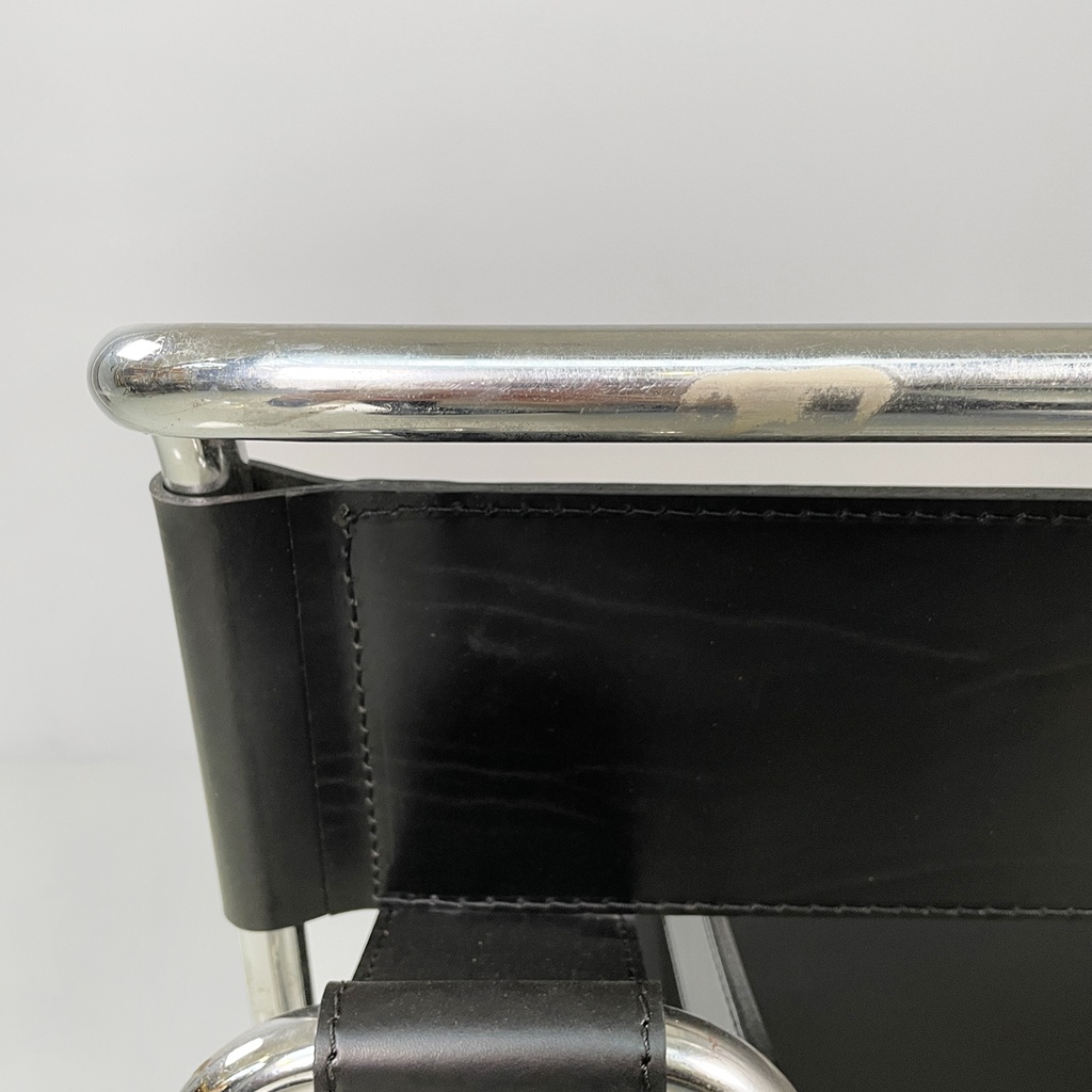 Poltrona Wassily di Marcel Breuer per Gavina, 1960 ca.