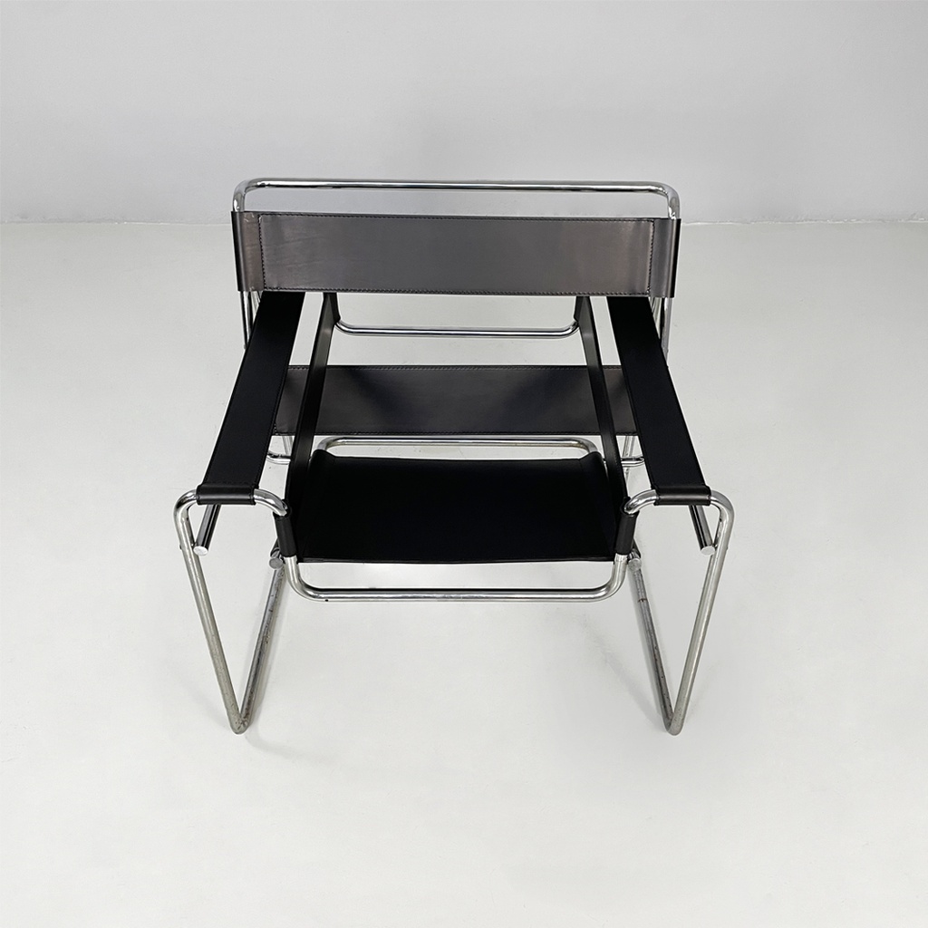 Poltrona Wassily di Marcel Breuer per Gavina, 1960 ca.