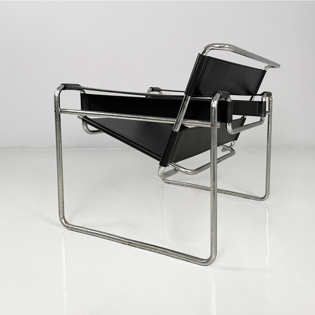 Poltrona Wassily di Marcel Breuer per Gavina, 1960 ca.