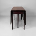 Tavolo da pranzo allungabile in legno, 1930 ca.