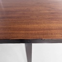 Tavolo da pranzo allungabile in legno, 1930 ca.