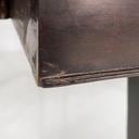 Tavolo da pranzo allungabile in legno, 1930 ca.