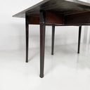 Tavolo da pranzo allungabile in legno, 1930 ca.