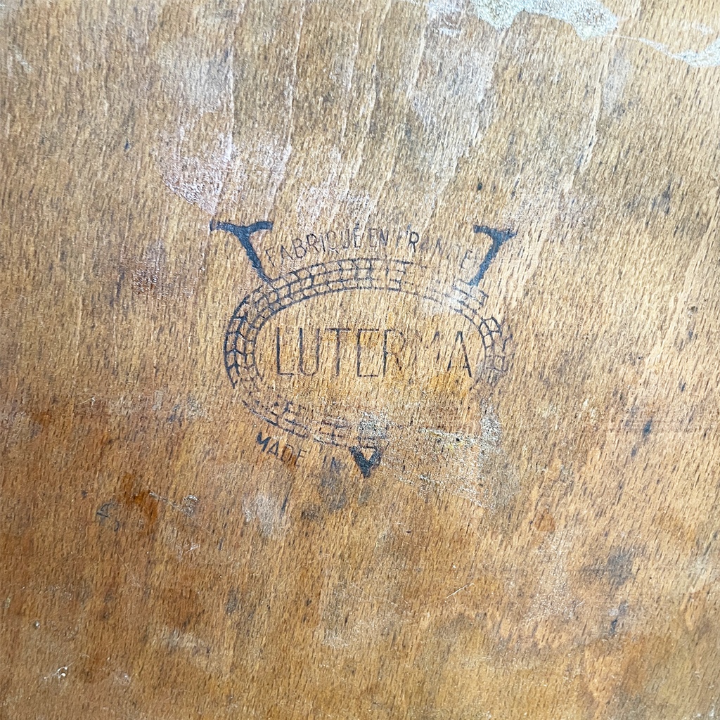 Sgabelli in legno di Luterma, 1950 ca.