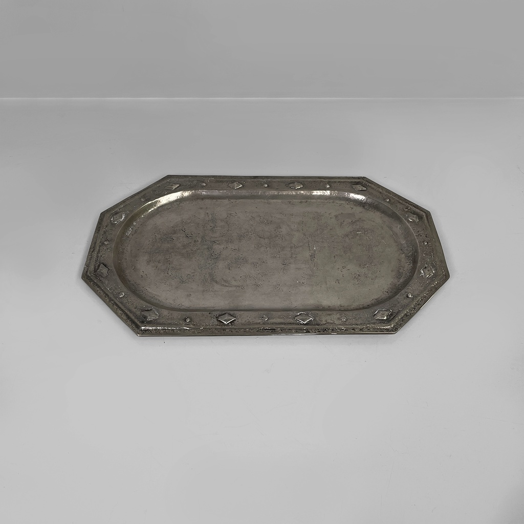Vassoio in metallo, 1940 ca.