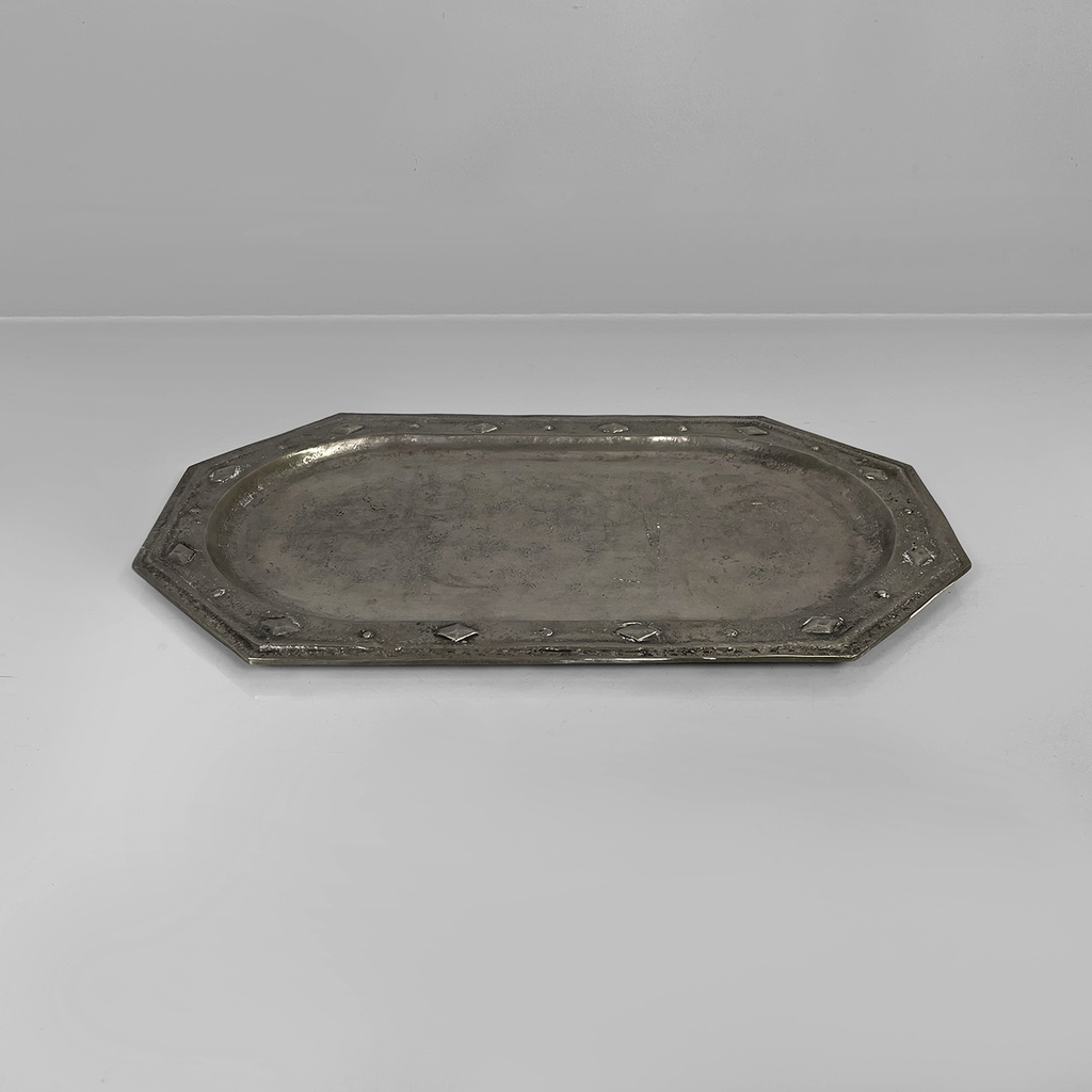 Vassoio in metallo, 1940 ca.