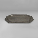Vassoio in metallo, 1940 ca.