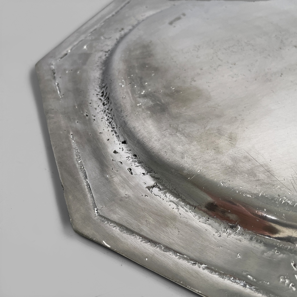 Vassoio in metallo, 1940 ca.