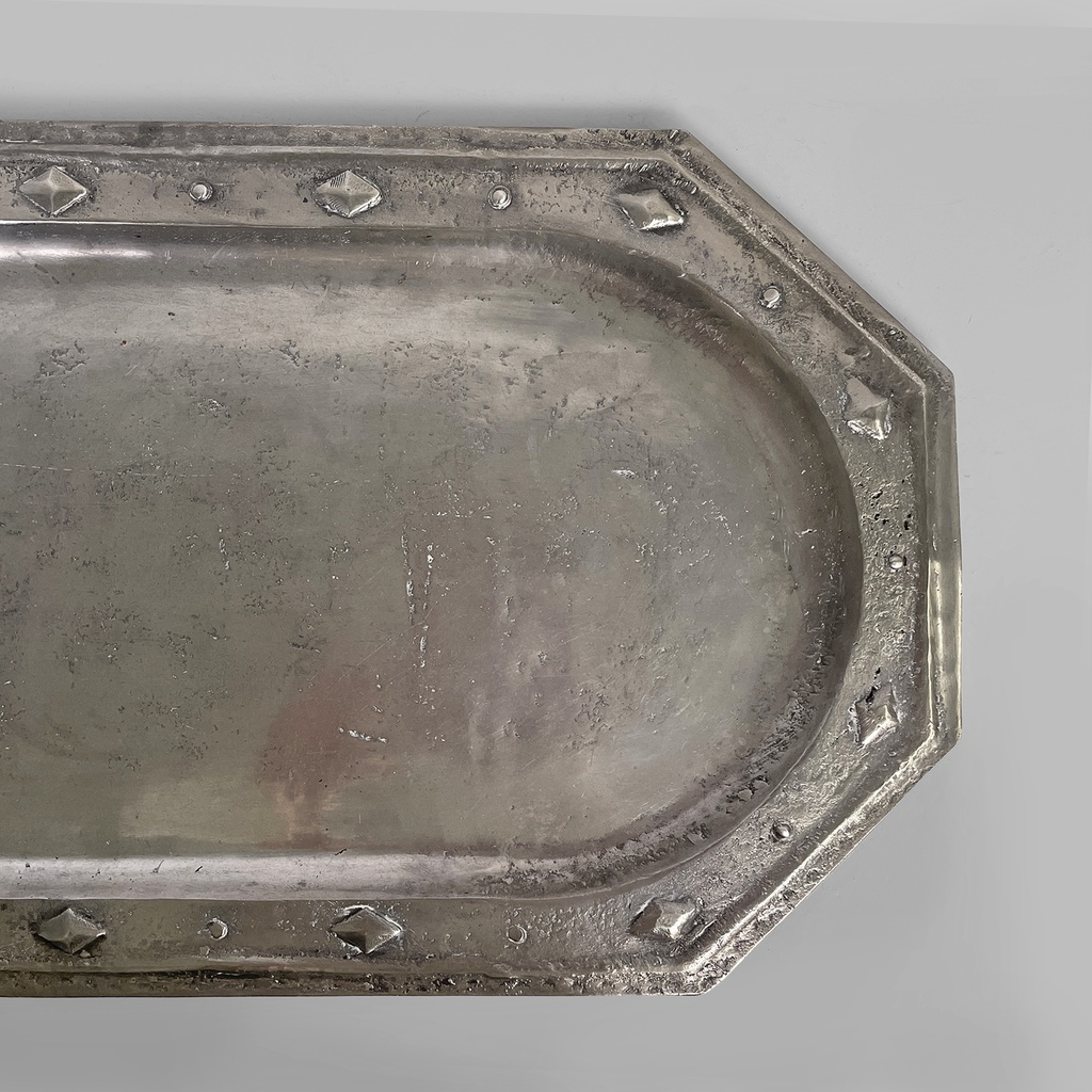 Vassoio in metallo, 1940 ca.
