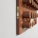 Calendario da parete Moka Mousse di Giorgio Della Beffa per Ring A Date, 2025