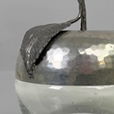 Contenitore in metallo e vetro, 1950 ca.