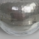 Contenitore in metallo e vetro, 1950 ca.