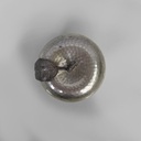 Contenitore in metallo e vetro, 1950 ca.