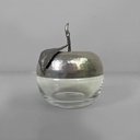 Contenitore in metallo e vetro, 1950 ca.