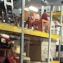 Specchio da parete con decori in tessuto, 1940 ca.