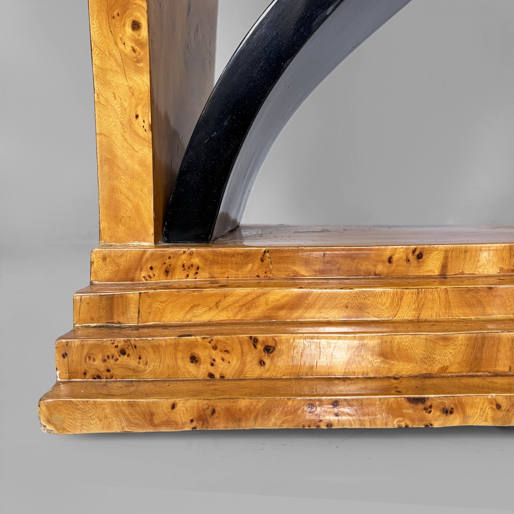 Consolle in radica, 1930 ca.