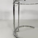 Tavoli da caffè in acciaio e vetro, 1980 ca.