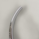 Tavoli da caffè in acciaio e vetro, 1980 ca.