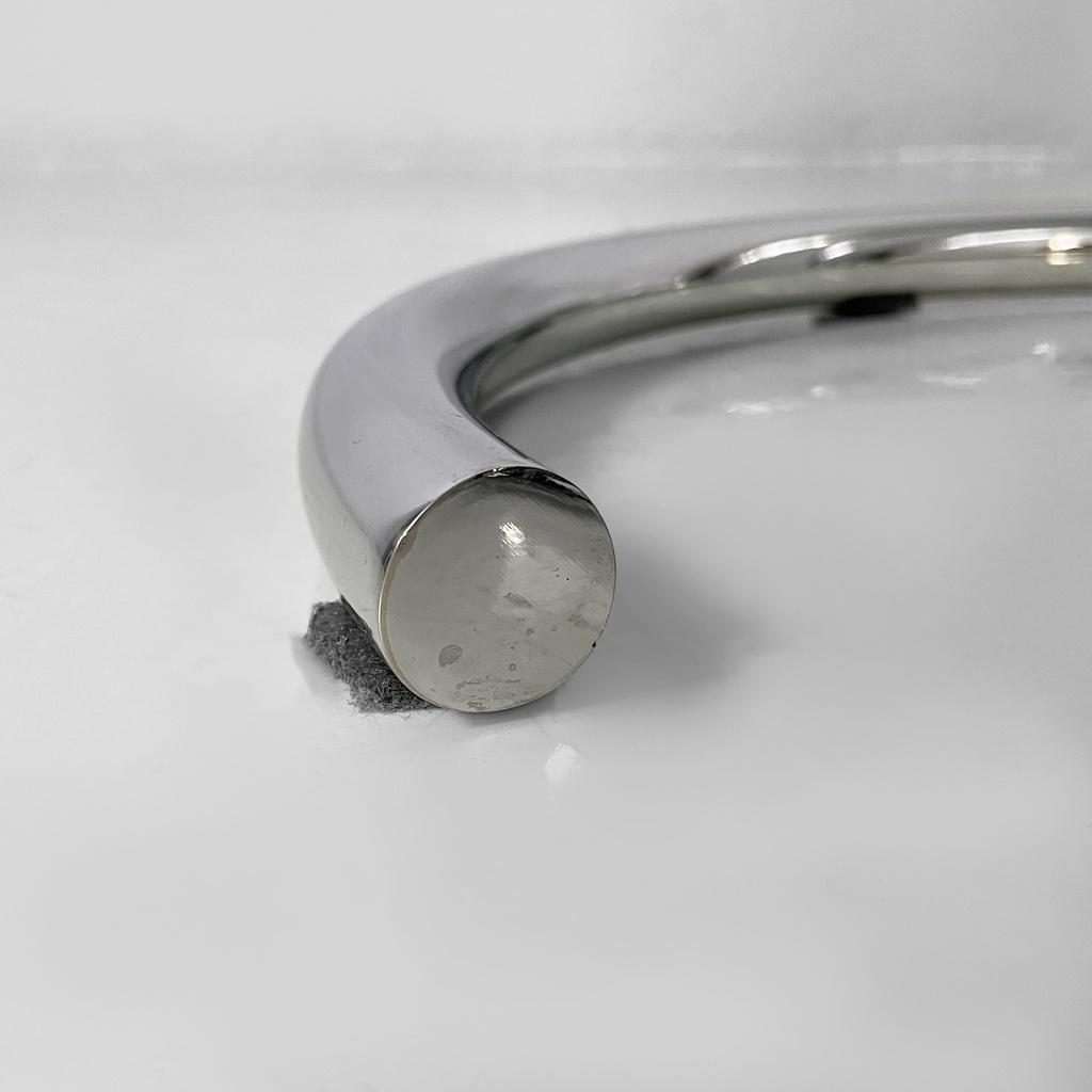 Tavoli da caffè in acciaio e vetro, 1980 ca.