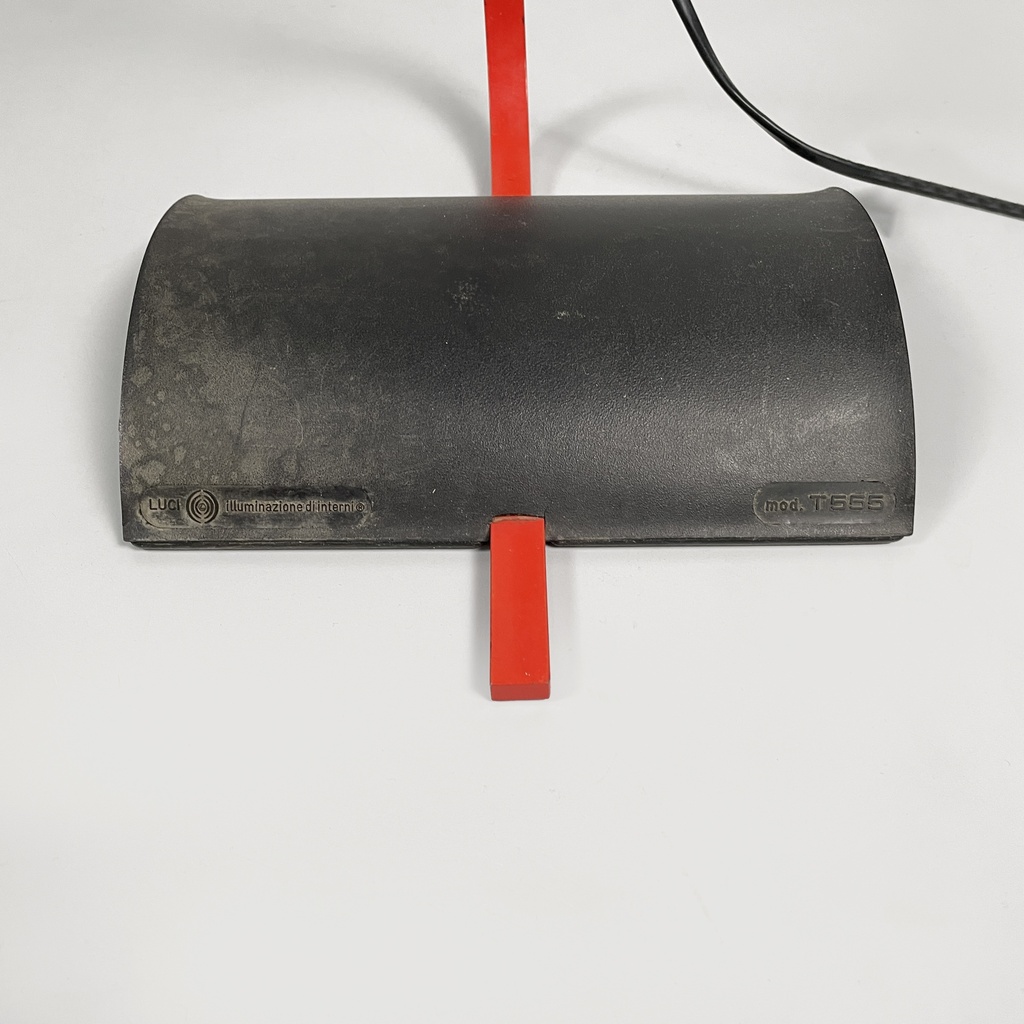 Lampada da tavolo T555 di Luci Illuminazione Interni, 1980 ca.