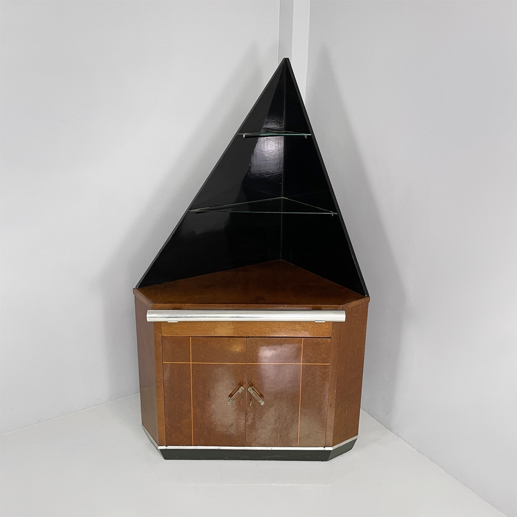 Mobile bar in radica, 1930 ca.