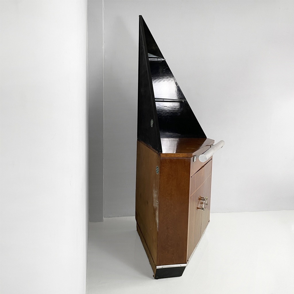 Mobile bar in radica, 1930 ca.